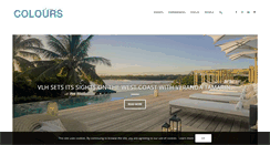 Desktop Screenshot of coloursmauritius.com